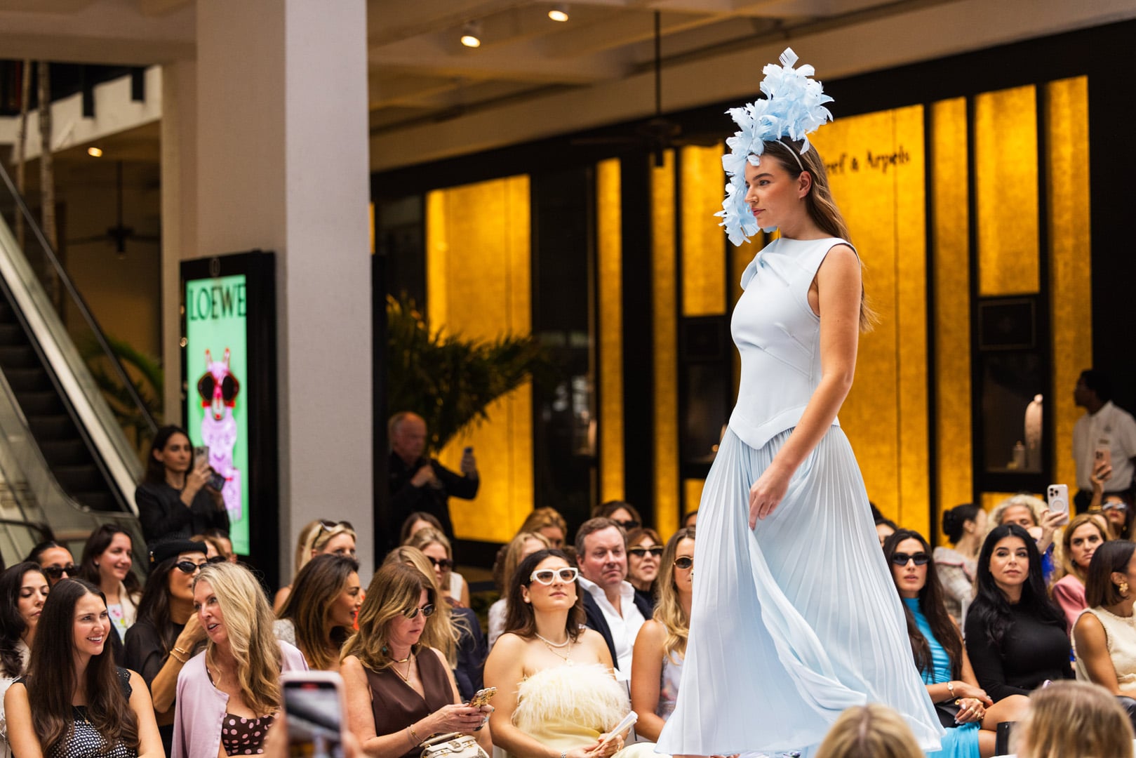 Bal Harbour Shops Hosts the ‘Off to the Races’ pre-race fashion show curated by Neiman Marcus Bal Harbour in celebration of the upcoming 10th annual Pegasus World Cup