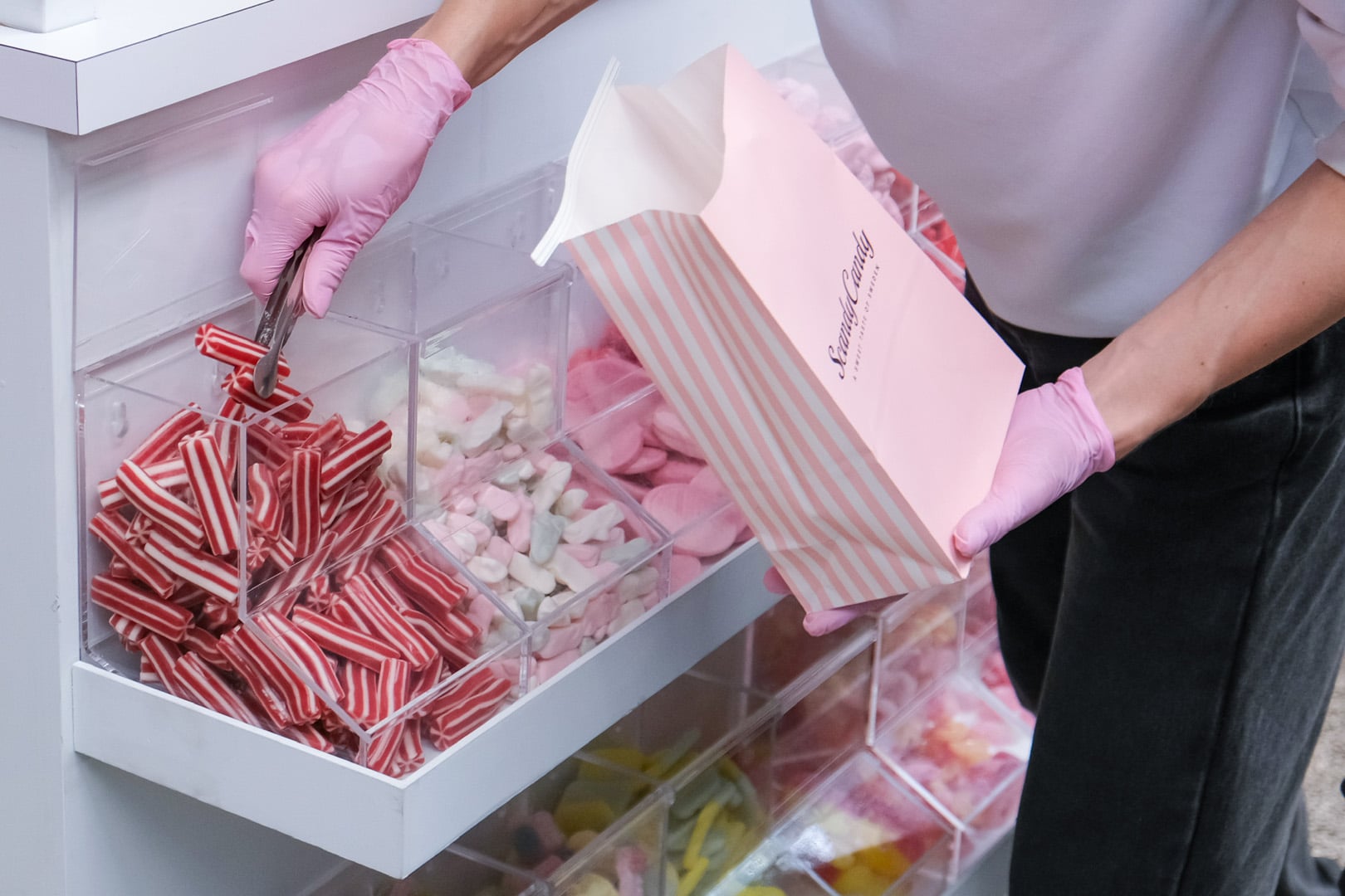 Access Members enjoyed a candy cart in partnership with Scandy Candy