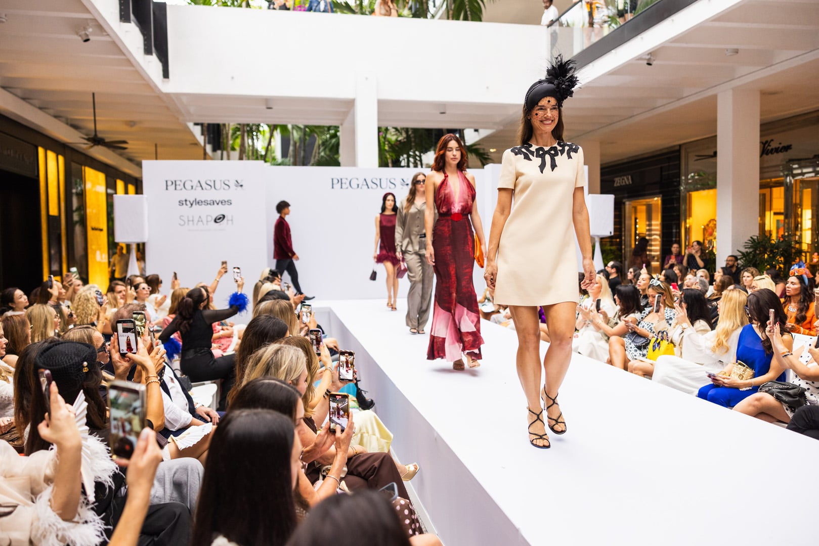 Bal Harbour Shops Hosts the ‘Off to the Races’ pre-race fashion show curated by Neiman Marcus Bal Harbour in celebration of the upcoming 10th annual Pegasus World Cup