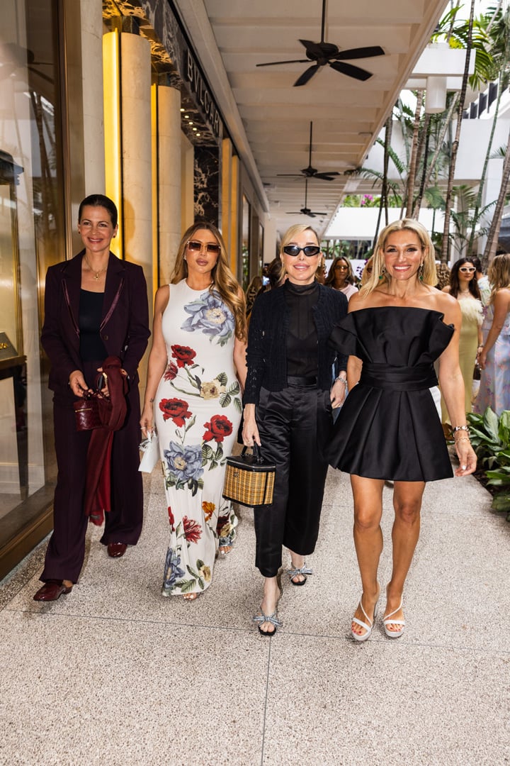 Julia Lemigova, Larsa Pippen, Marysol Patton, & Elizabeth Resnick