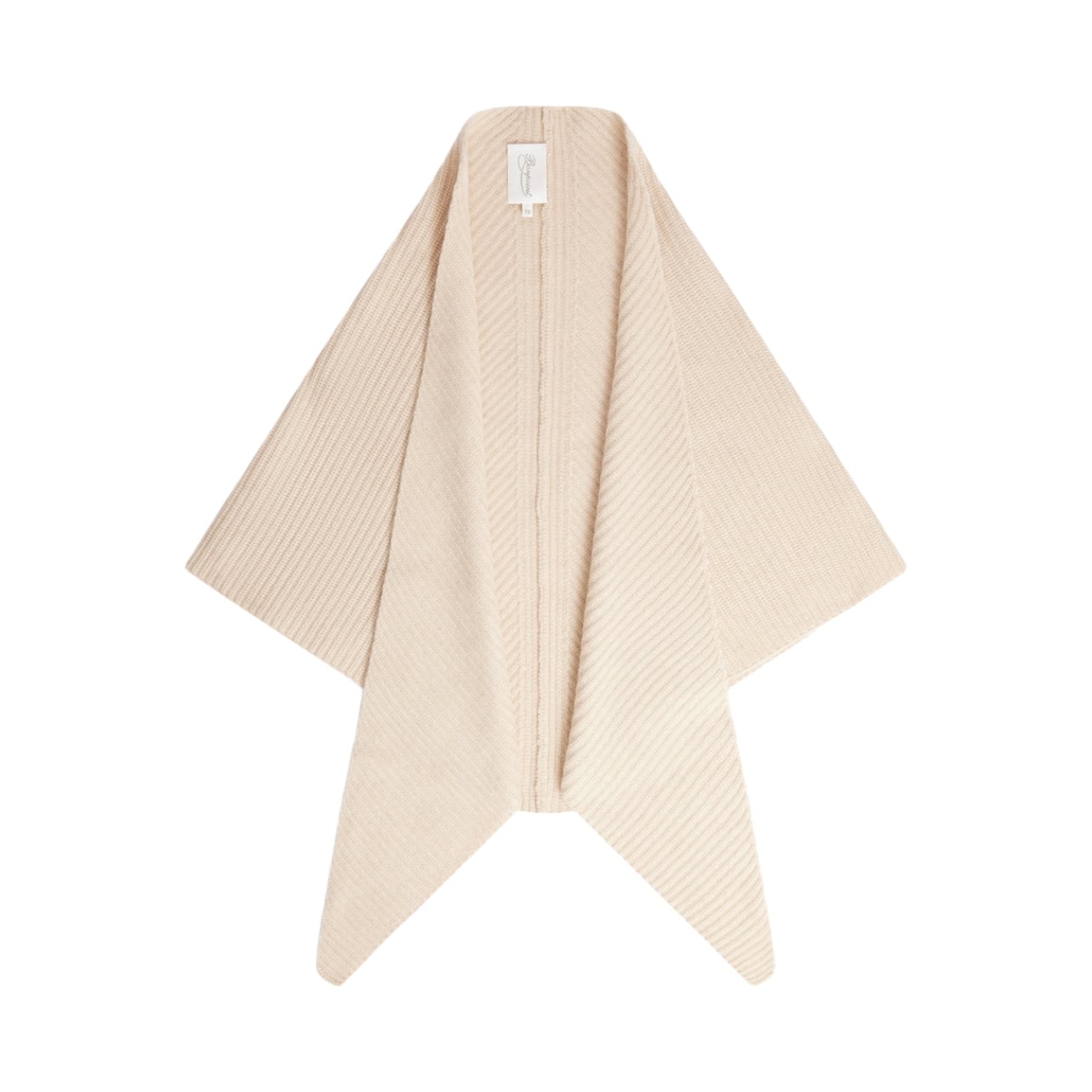 Bonpoint tan Cashmere scarf shawl