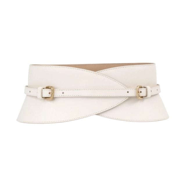 Zimmermann cream corset belt