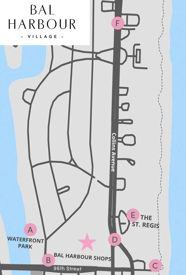 Bal Harbour Village map