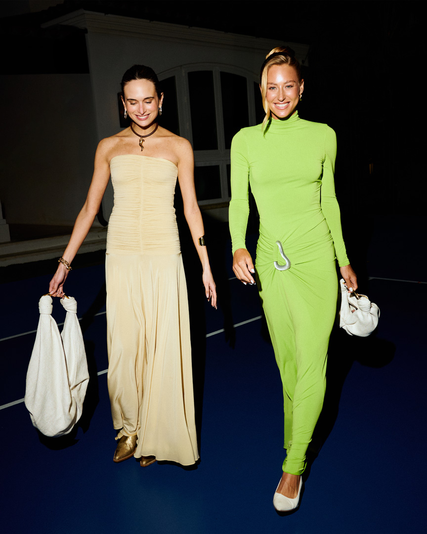 Hosts Sofia Espinosa Tcherassi and Olivia Elliott