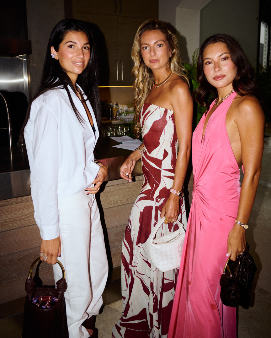 Morgan Moinian, Tati Seikaly and Chiara Digiallorenzo