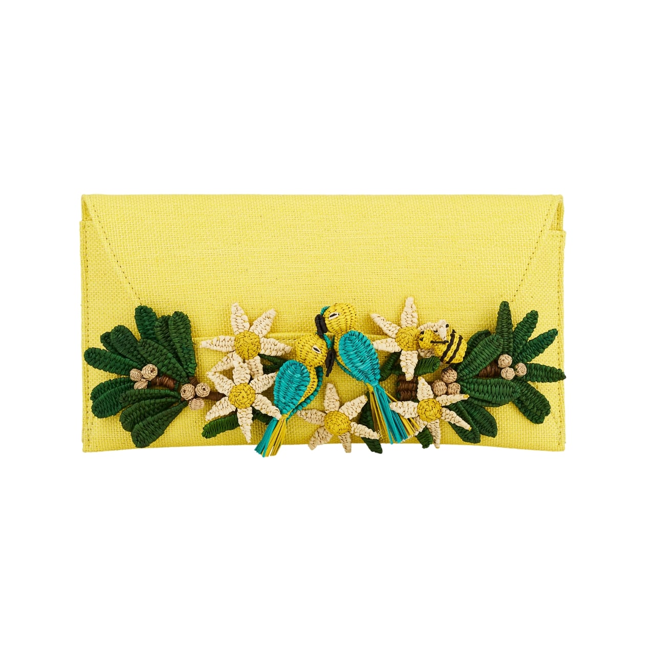 Aquazzura Birdsong clutch