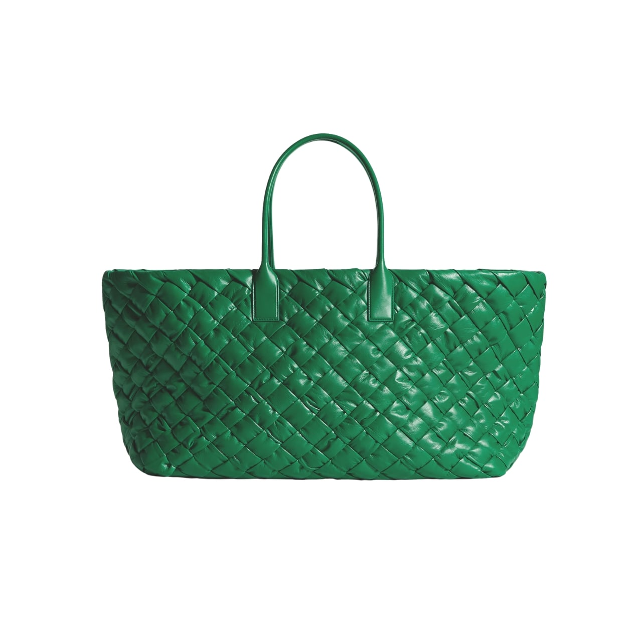 Bottega Venet green woven purse