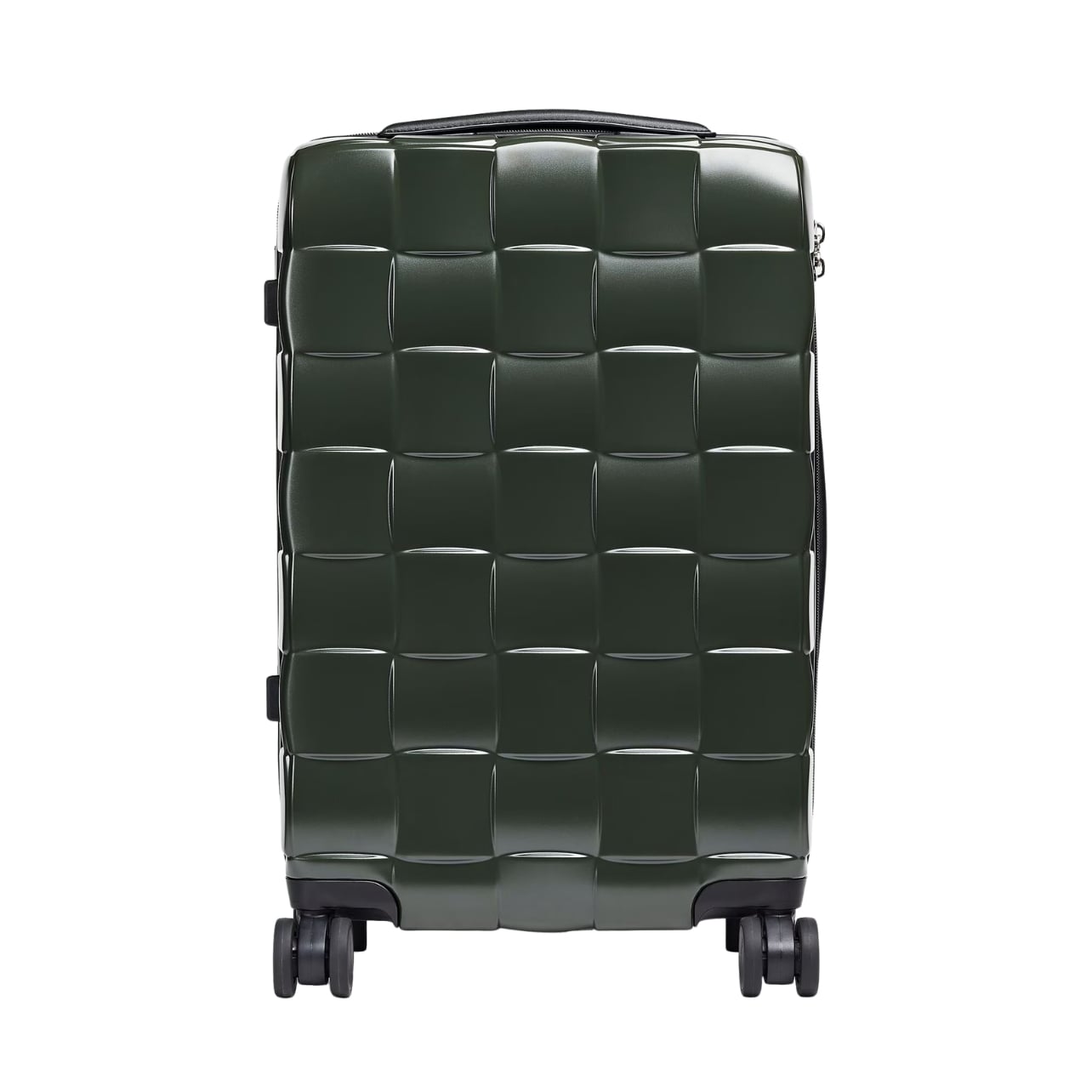 Bottega Veneta seaweed green cabin suitcase