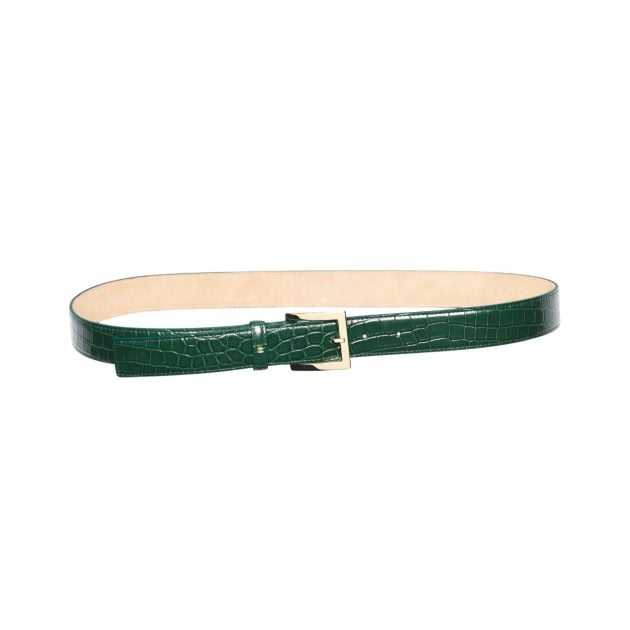 Chanel green belt