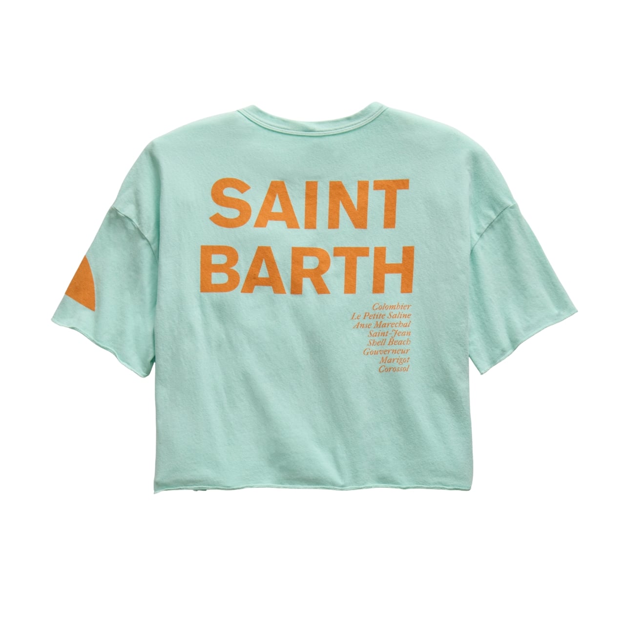James Perse-saint barth green t-shirt
