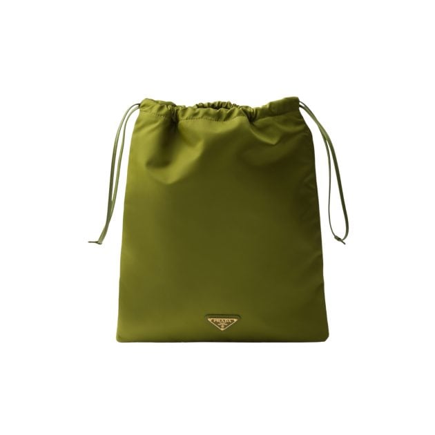 Prada green pouch