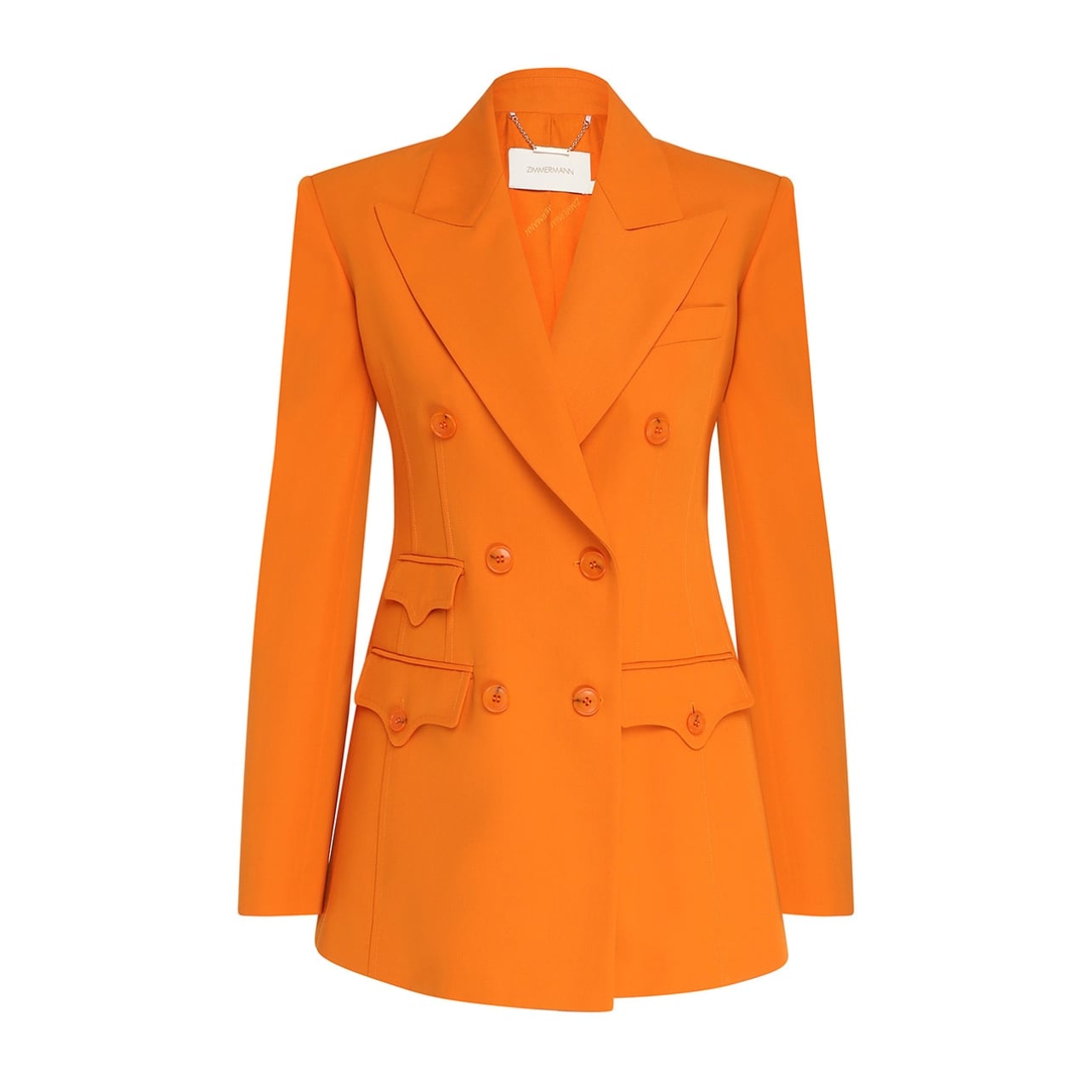 Zimmermann orange blazer