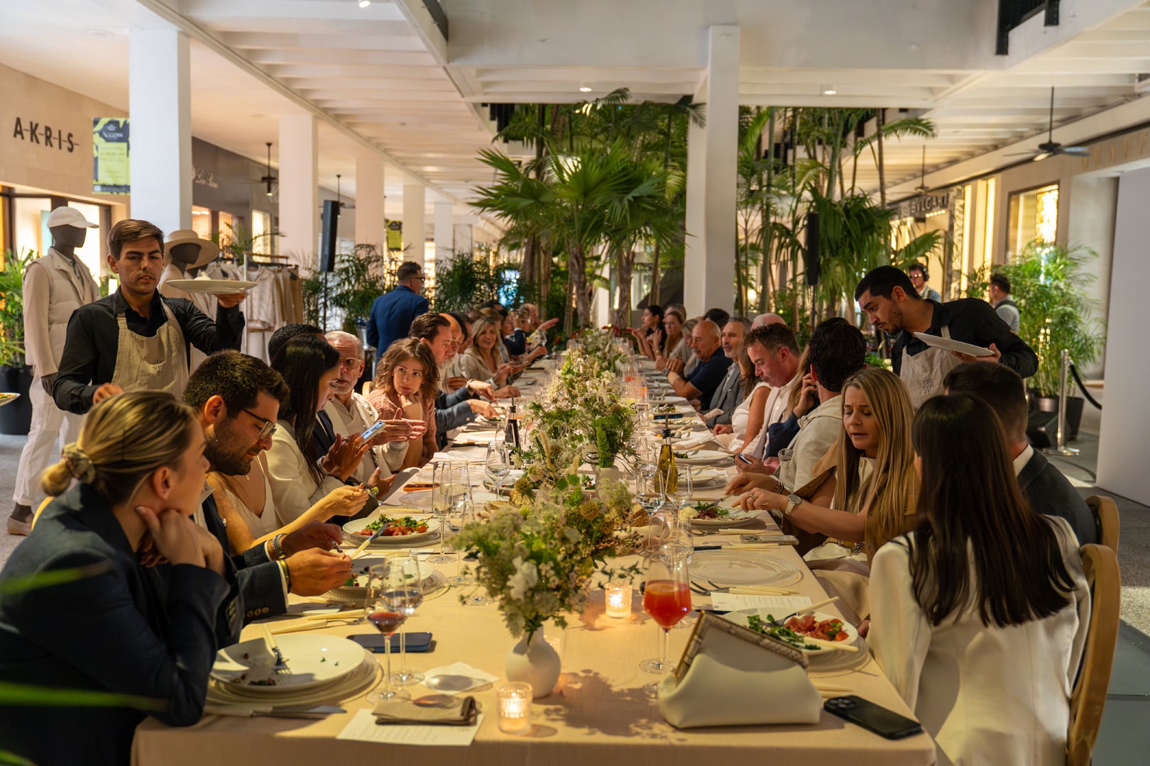 Eleventy Dinner Hosted by Founder and Creative Director Marco Baldassari