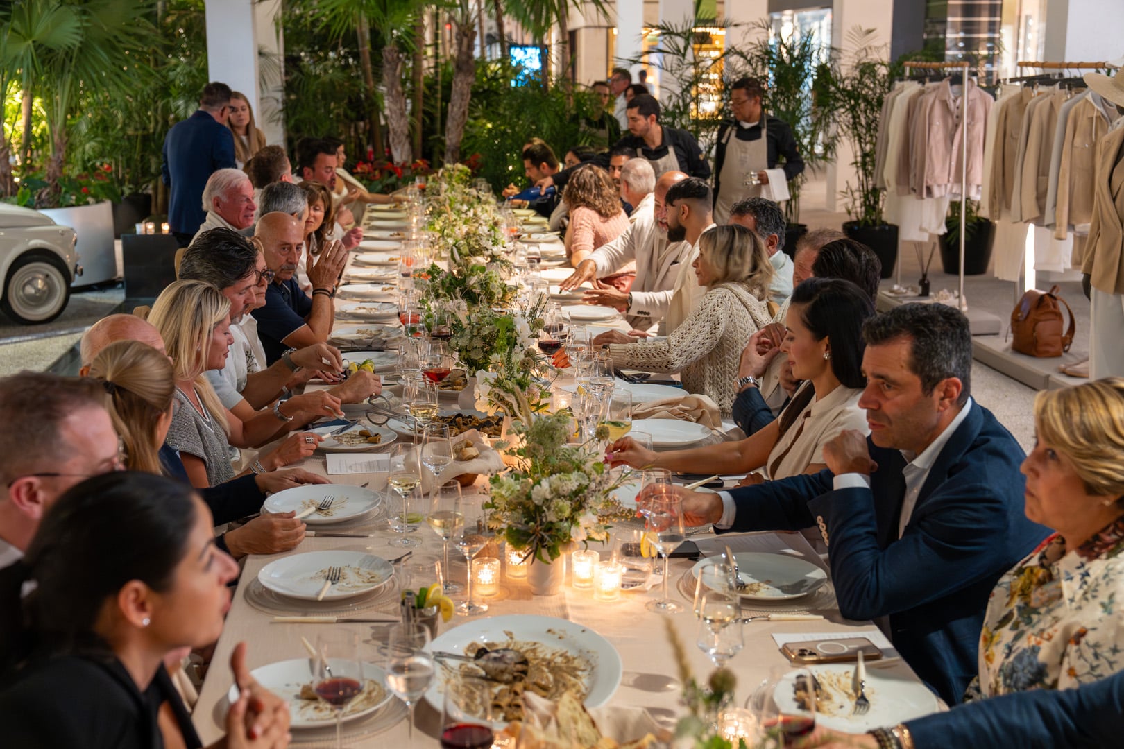 Eleventy Dinner Hosted by Founder and Creative Director Marco Baldassari