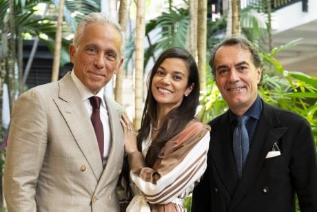 Geoffrey Zakarian, Margaret Zakarian & Antonio Paone