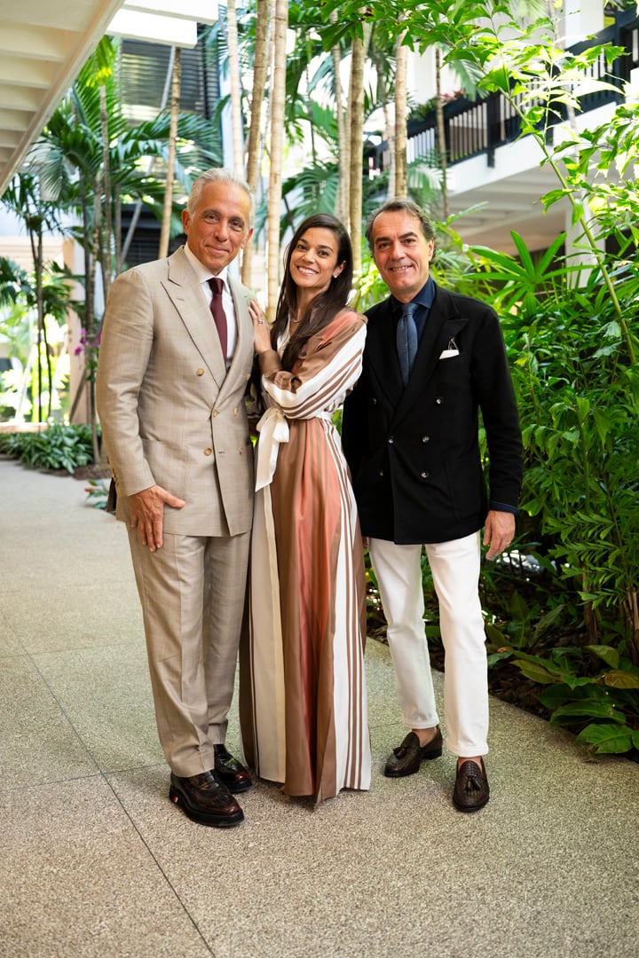 Geoffrey Zakarian, Margaret Zakarian & Antonio Paone