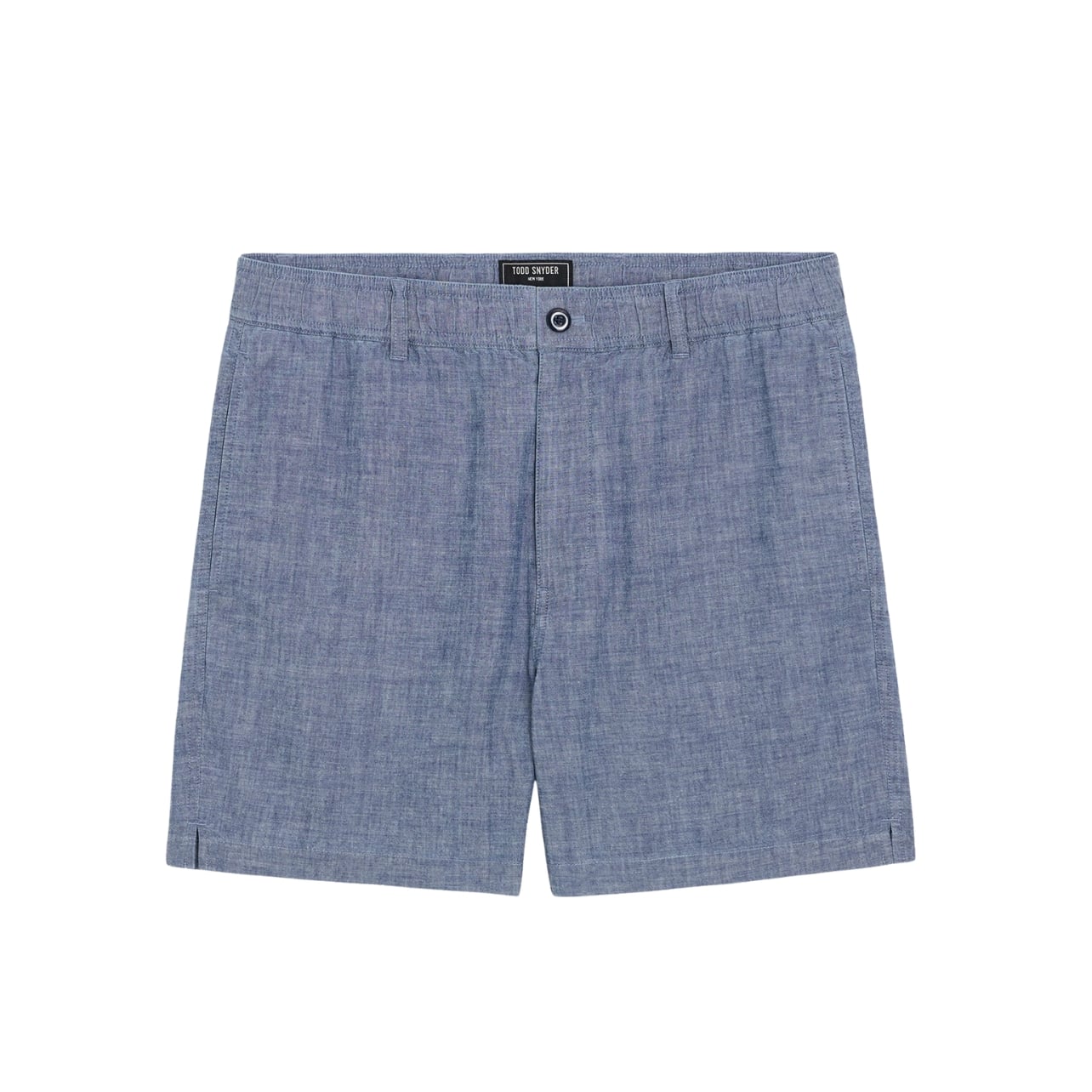 Todd Snyder indigo beachcomber shorts