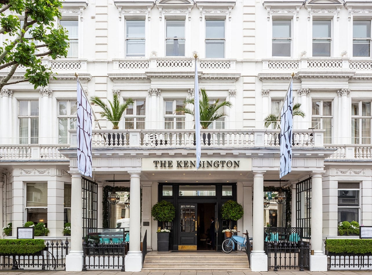 Exterior photograph of The Kensington Hotel