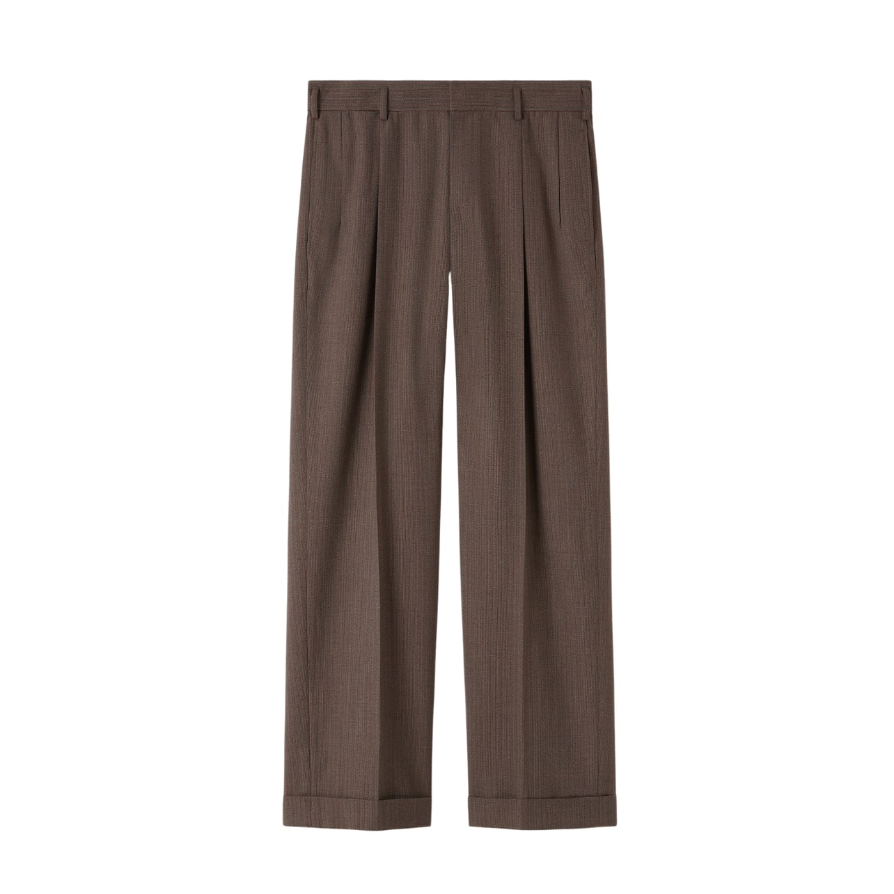 Loro Piana brown wool pants
