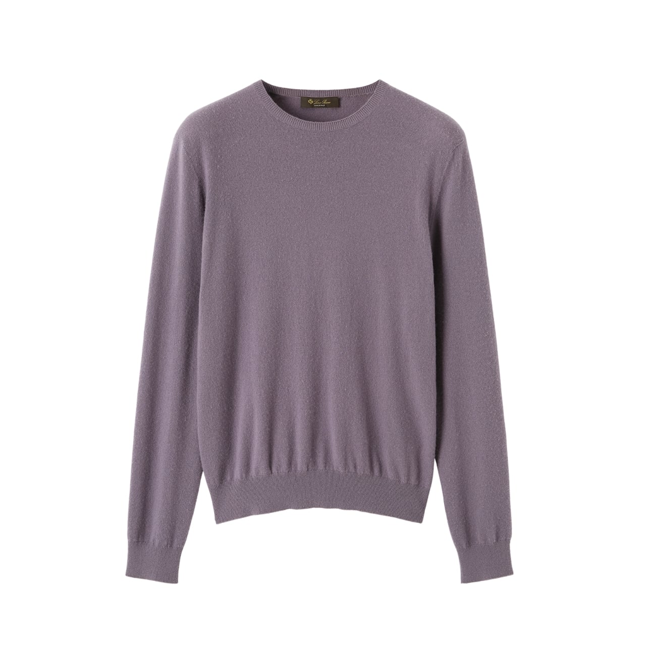 Loro Piana lavender cashmere crewneck sweater