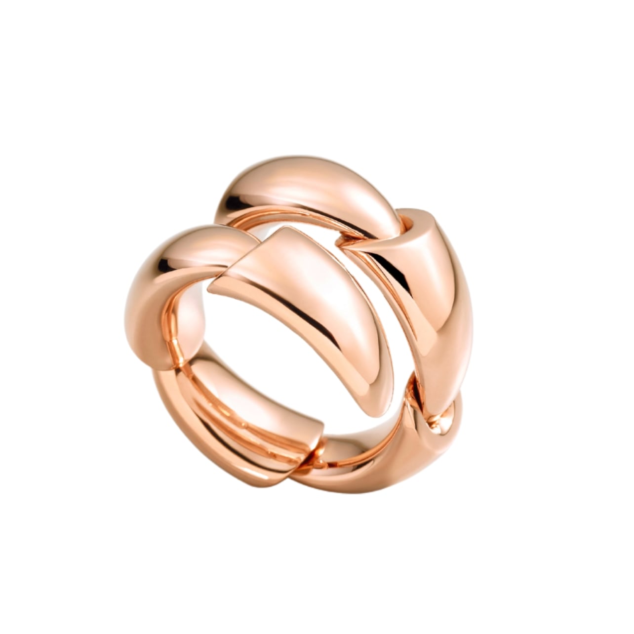Vhernier rose gold ring
