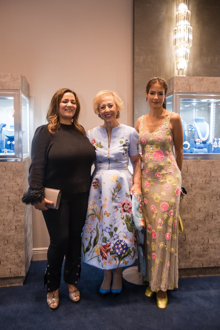 Sherra Kahen, Veronica Webb & Yafa Moradof