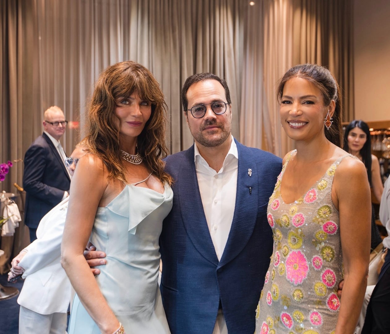 Helena Christensen, Chris Del Gatto, Veronica Webb