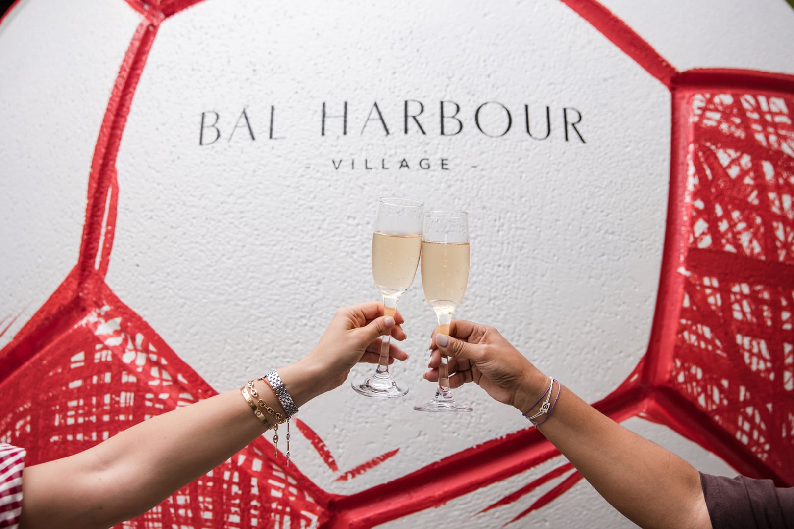 Badly Drawn Ball 12 Pentagons x Bal Harbour Village Kickoff Cocktail