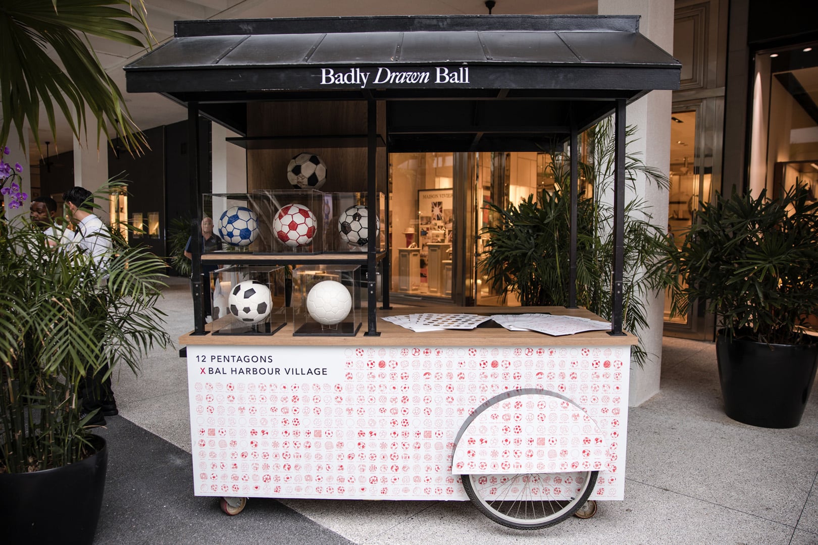 Badly Drawn Ball 12 Pentagons x Bal Harbour Village Kickoff Cocktail