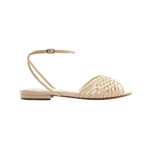 Alexandre Birman cream flats