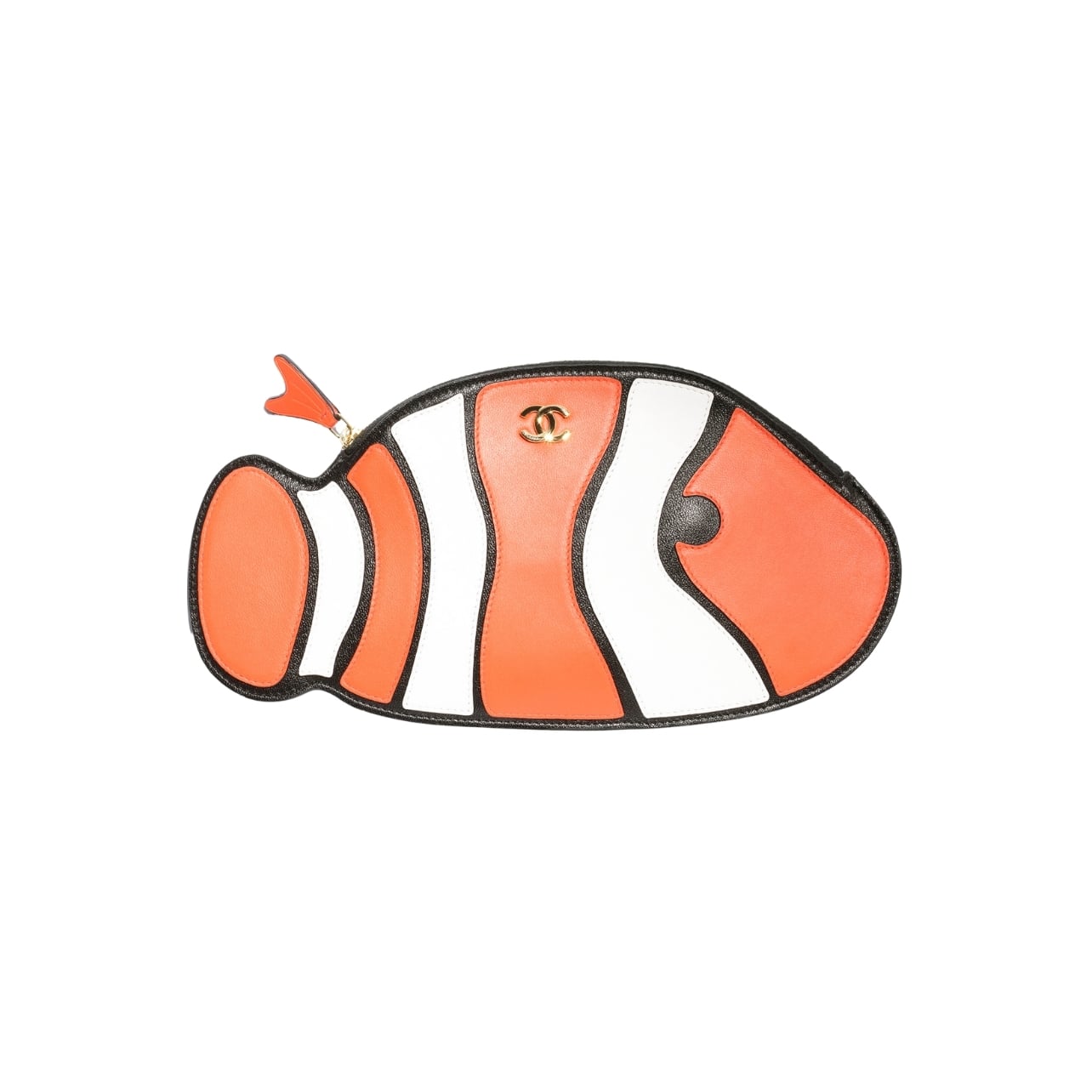 Chanel clownfish-shaped coin purse