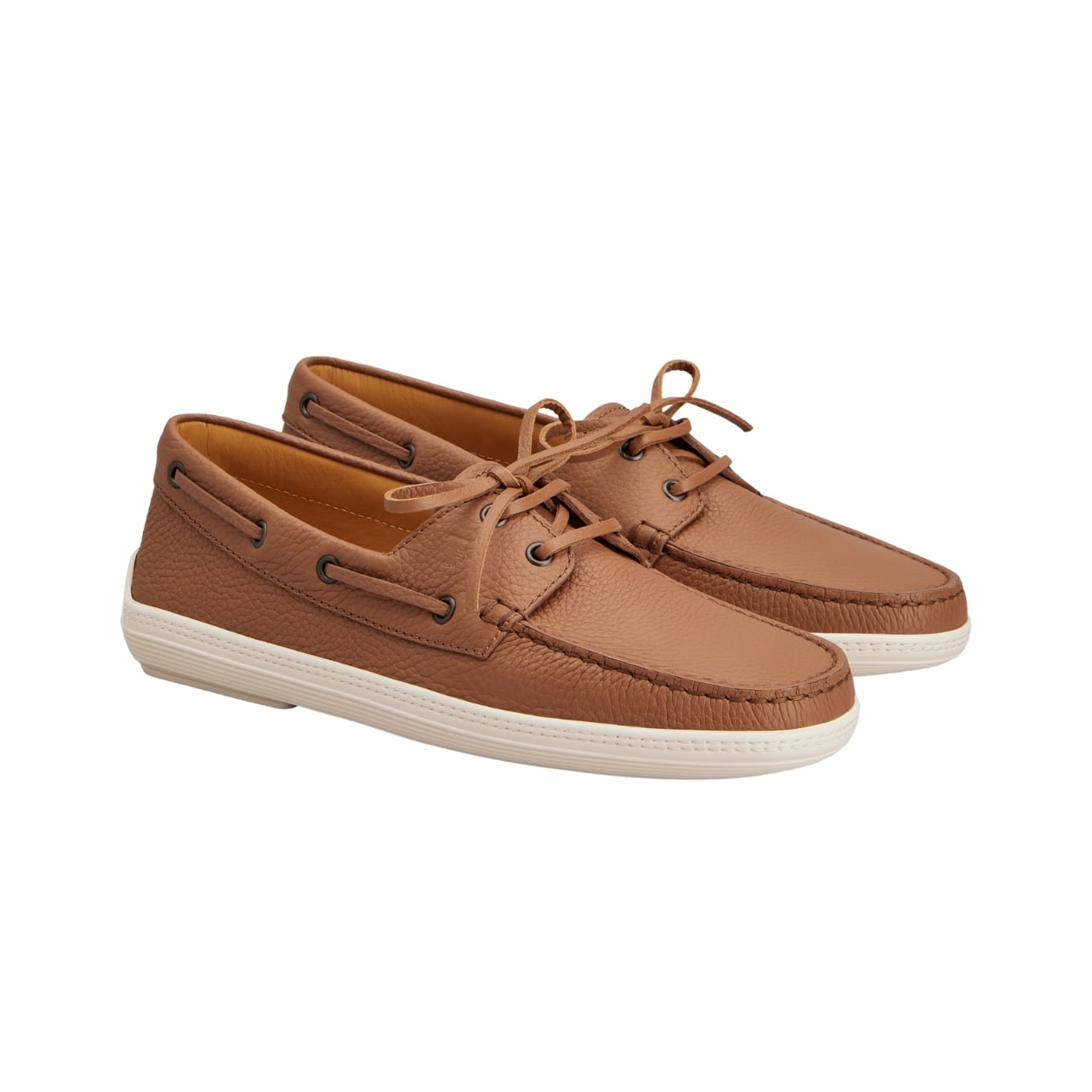 Tod's Marlin boat shoes in leather with lace-up detailing