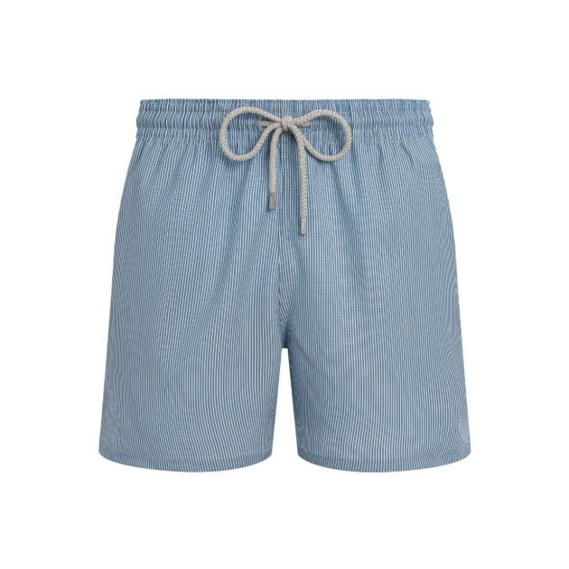Vilebrequin drawstring striped swim shorts