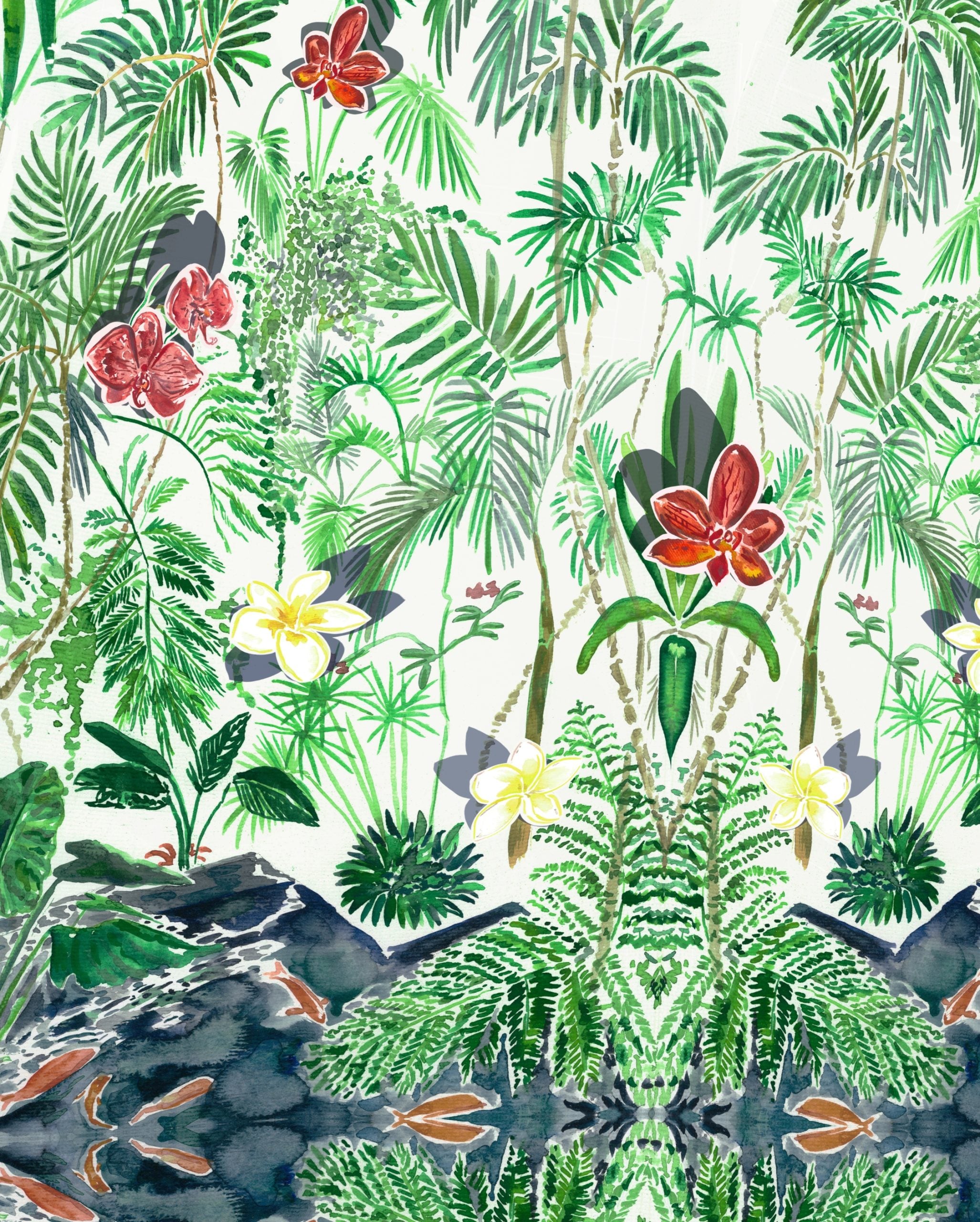 tropical print