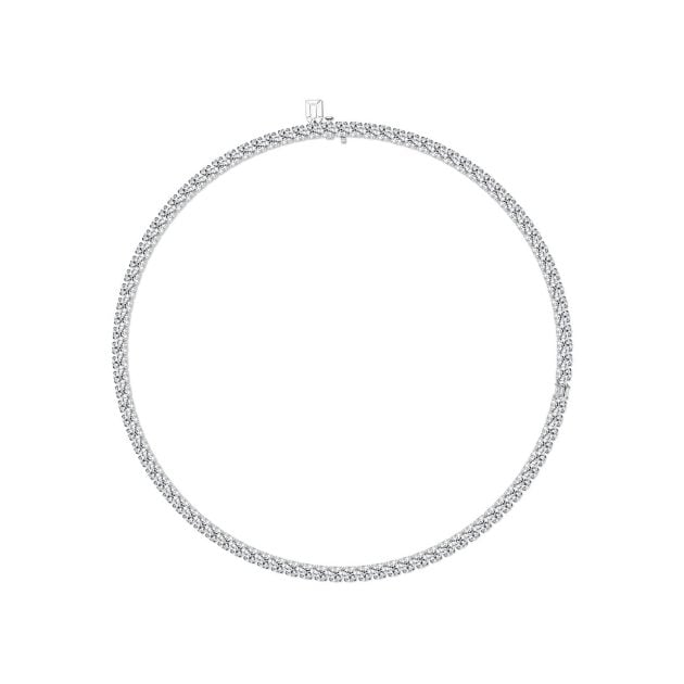 Davidor silver Diamant Signature Line Necklace