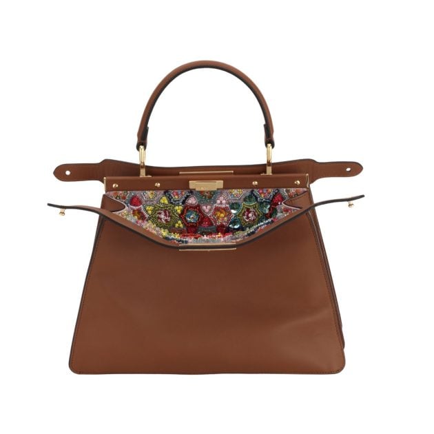 Fendi beaded Peekaboo Inner Beauty handbag