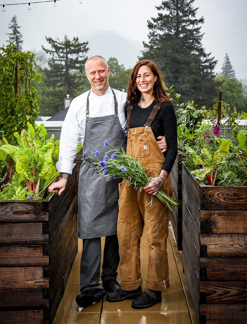 Portrait of Katina and Kyle Connaughton of SingleThread