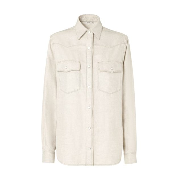 Fendi Ivory denim shirt
