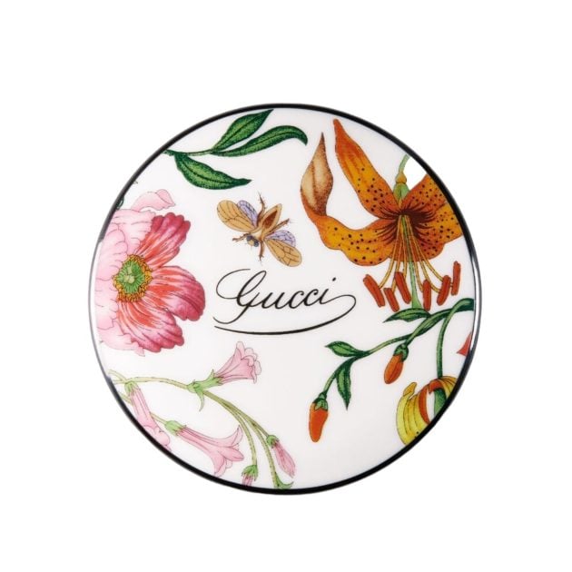 Gucci Flora print round box