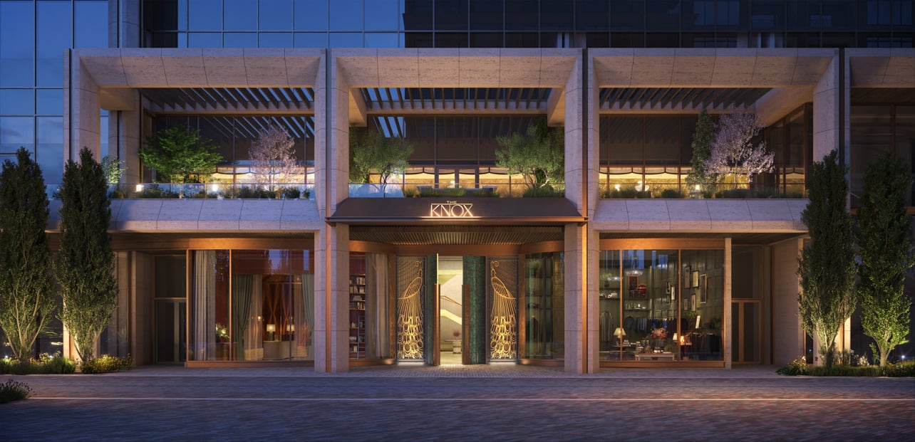 Entrance to The Knox, Auberge Collection