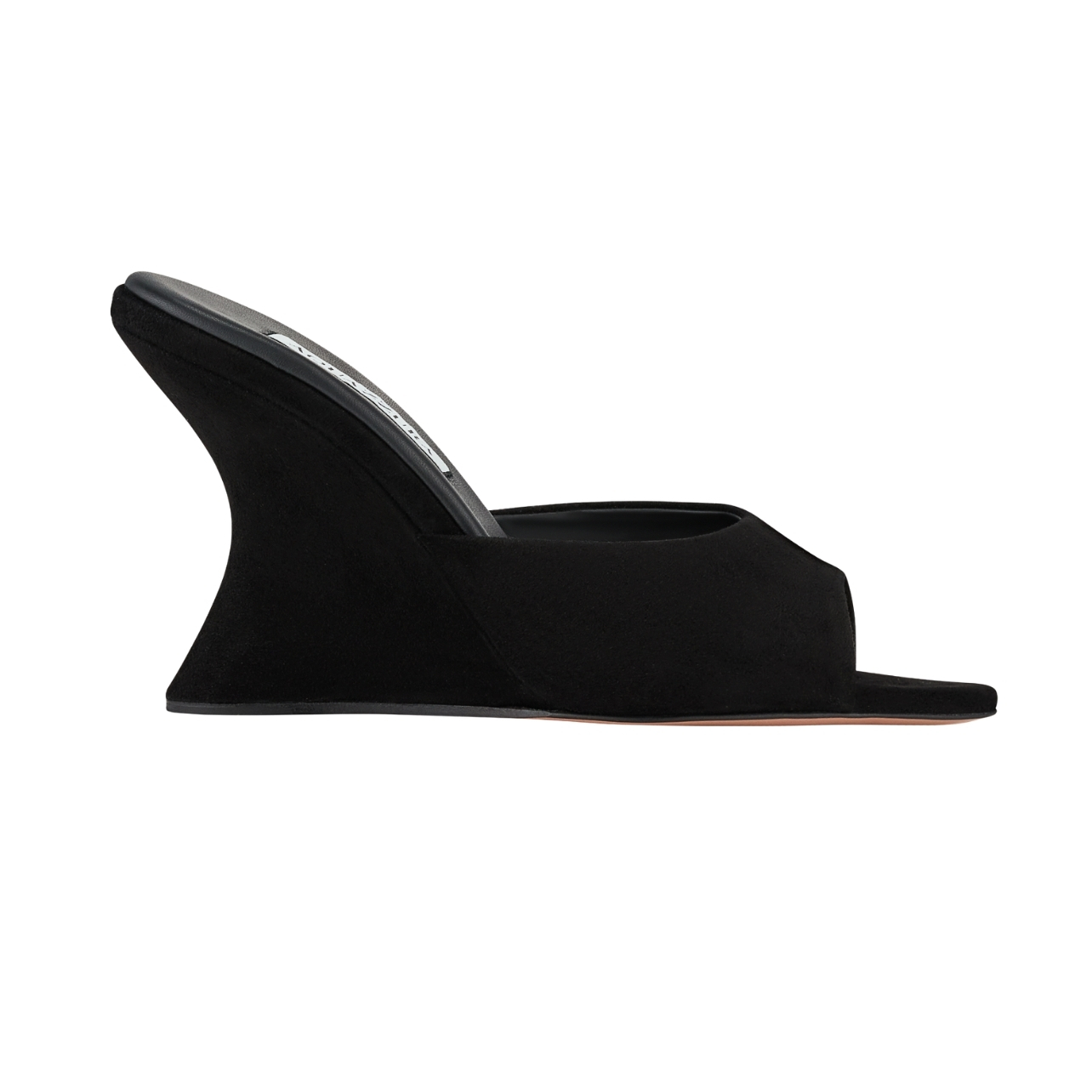 Aquazzura black Bisous wedges