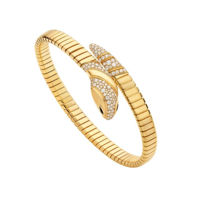 Bulgari gold Serpenti Tubogas bracelet