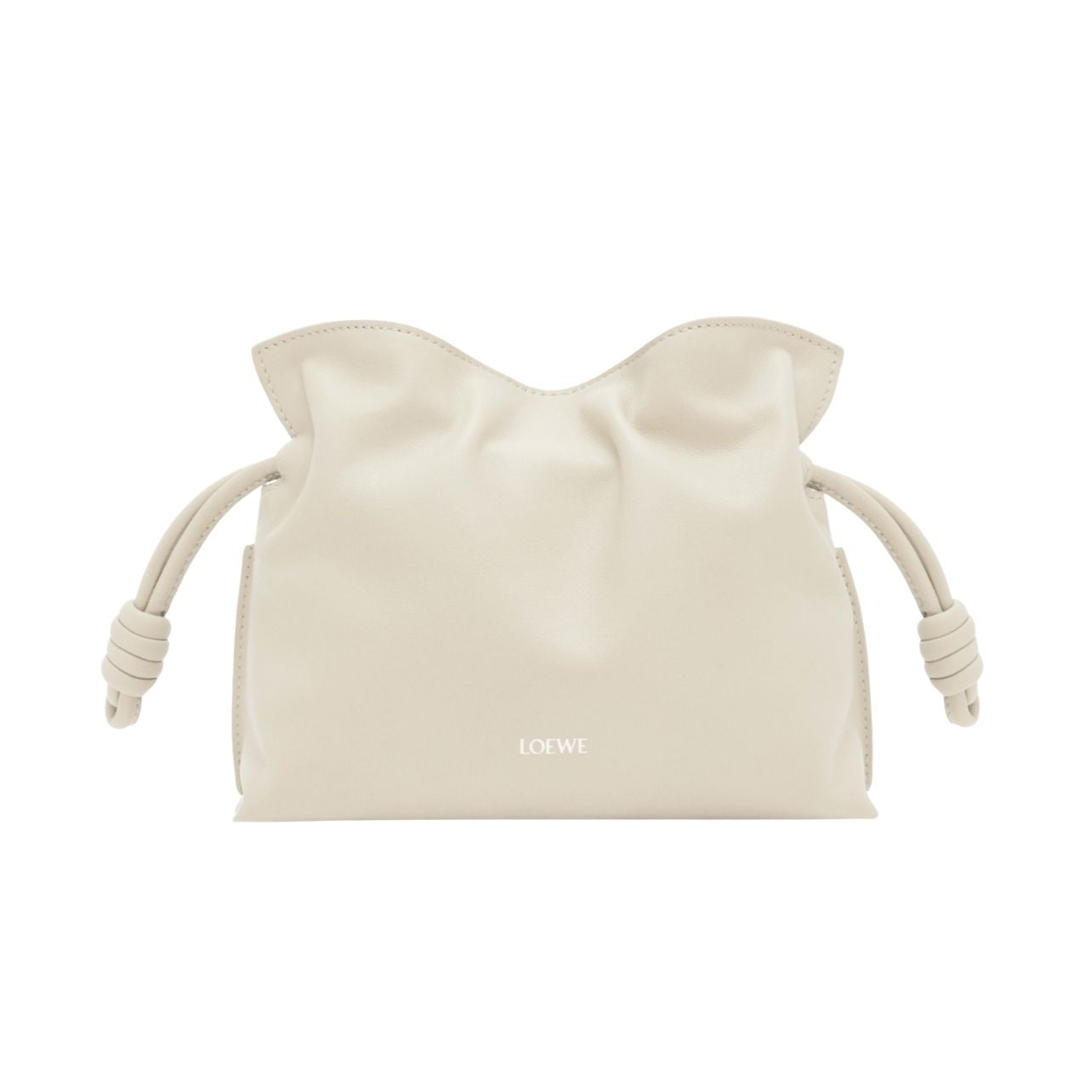 Loewe Flamenco Bag in white