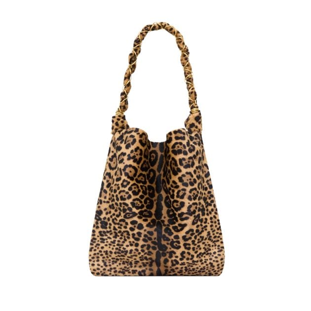 Saint Laurent leopard Medium Amalia bag