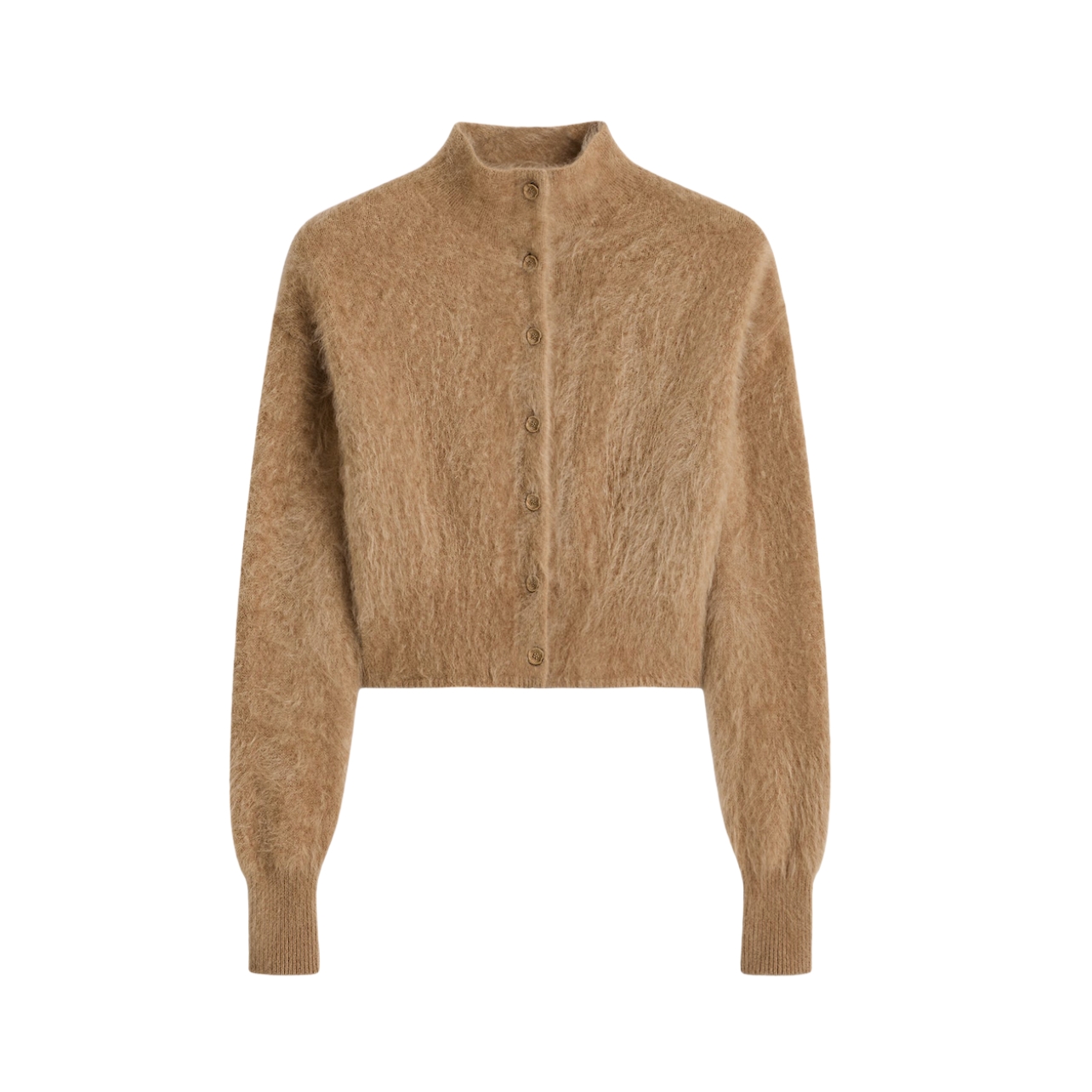 Scanlan Theodore tan brushed cardigan
