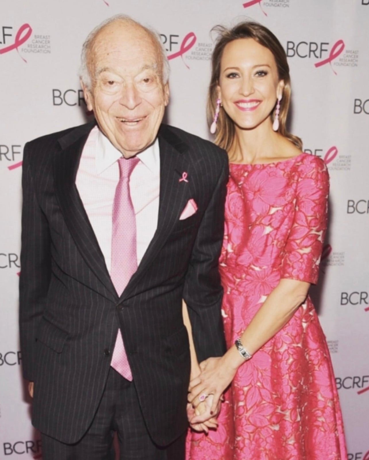 Kinga Lampert and Leonard Lauder