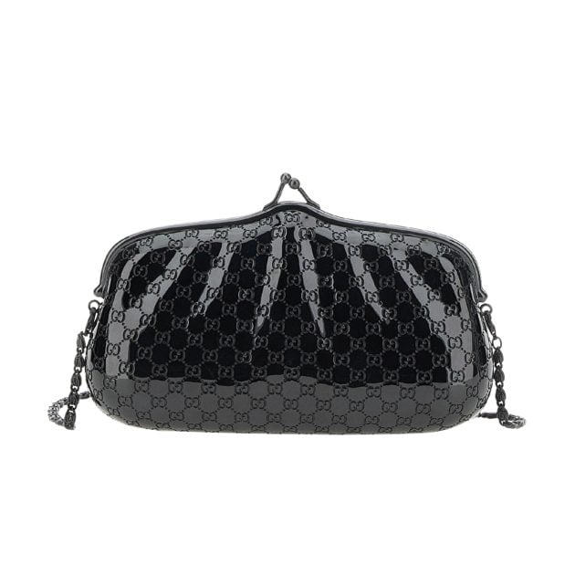 Gucci metal clutch
