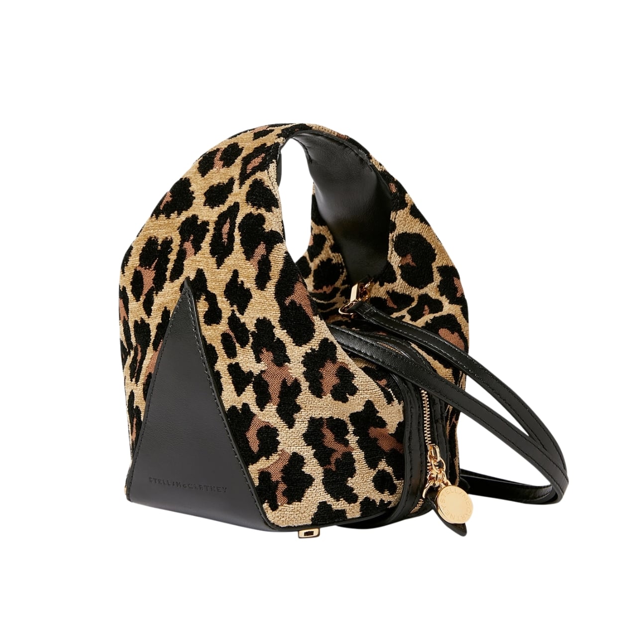 Stella McCartney Appaloosa Leopard Tiny Bucket Bag