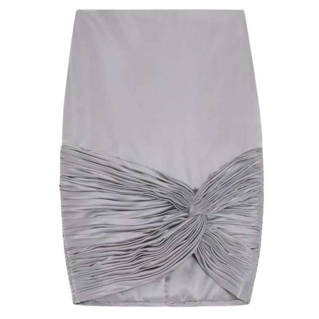 Valentino Gray Skirt