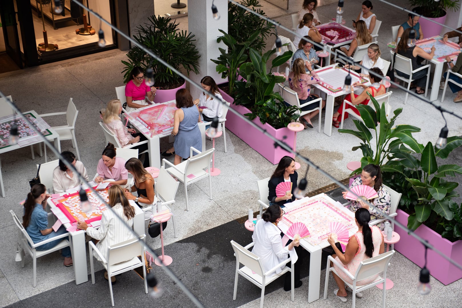 The Pink Tile Soirée at Bal Harbour Shops - Mahjong for a Cure Tournament